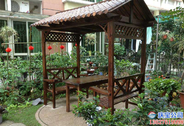 重庆移动治安岗亭,休闲亭(图1) 重庆移动治安岗亭,休闲亭(图4)