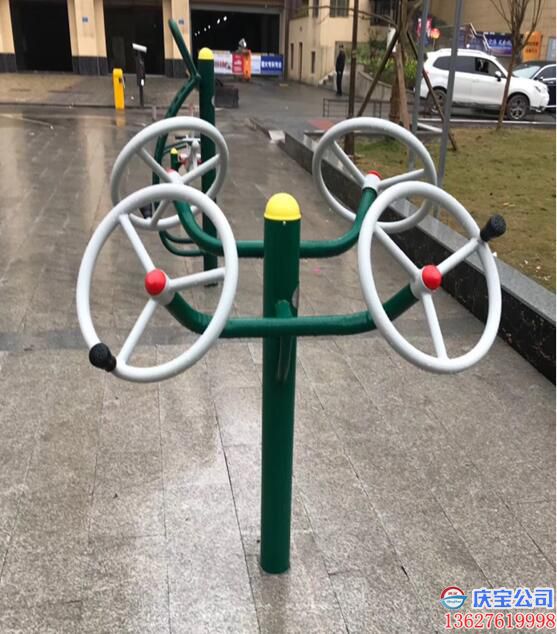 【序号19-250】重庆街道室外健身器材之大转轮