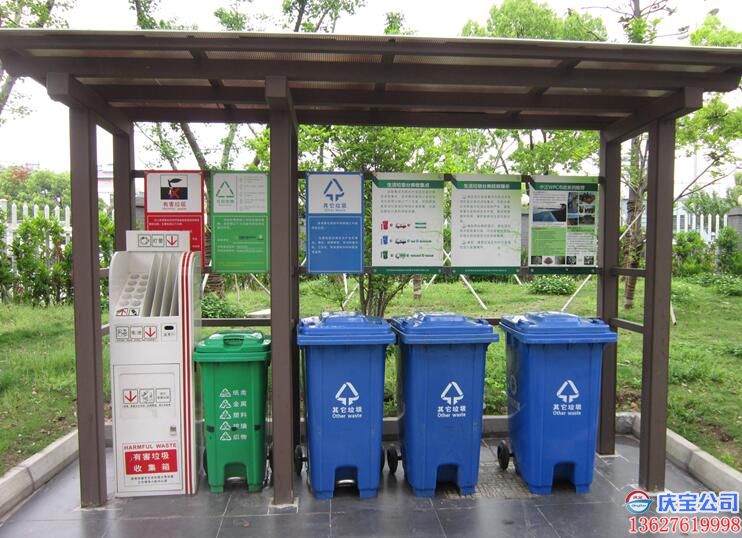 重庆垃圾分类收集站适用于小区社区街道垃圾分类最后一公里(图3)